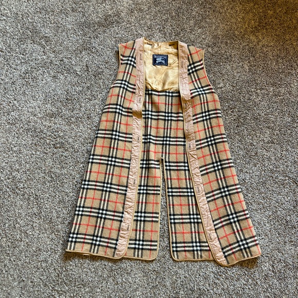 Women’s Burberry Vintage Trench Coat Jacket Waterloo Signature Print Wool Liner - Picture 7 of 11